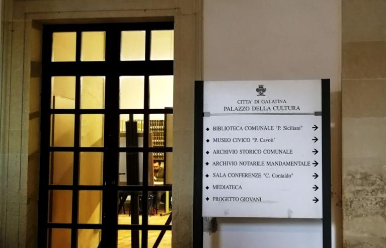 Visit Galatina - The Palace of Culture - Pietro Siciliani Municipal Library