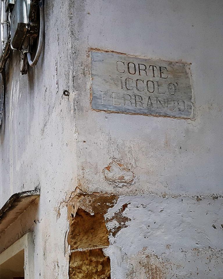 Courtyard – Nicolò Ferrando Street