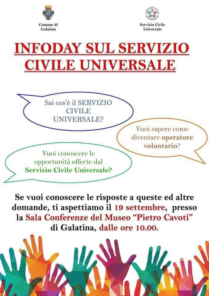 Info Day Servizio Civile Universale