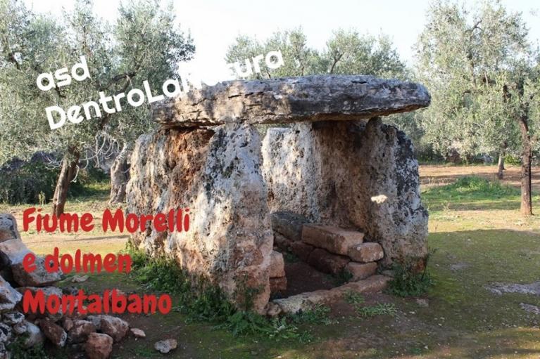 Fiume Morelli Dolmen Montalbano