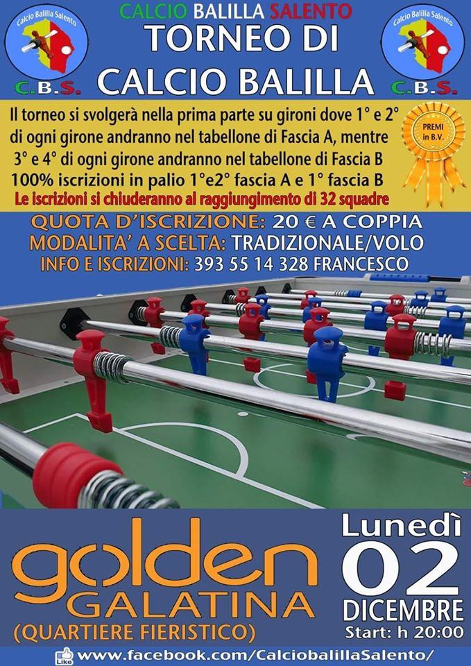 Torneo Di Calcio Balilla