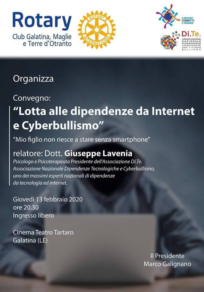 Lotta alle dipendenze da Internet e Cyberbullismo