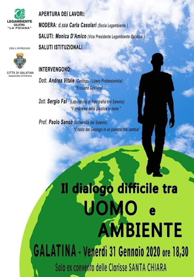 Il dialogo difficile tra uomo e ambiente