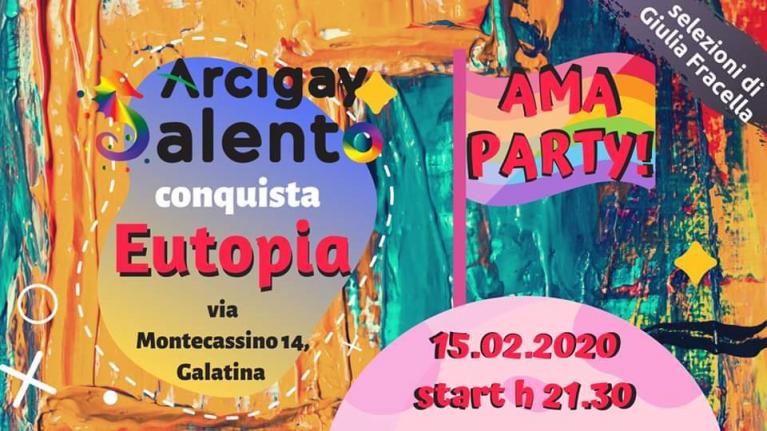 Ama Party! Arcigay Salento conquista Eutopia