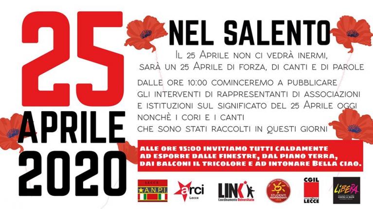 25 Aprile 2020 nel Salento