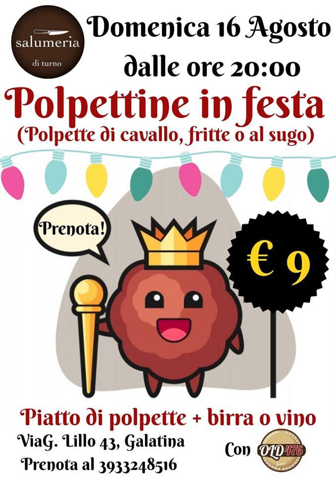 Polpettine in festa