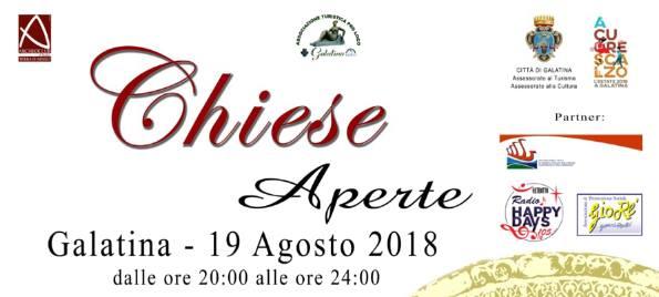 CHIESE APERTE