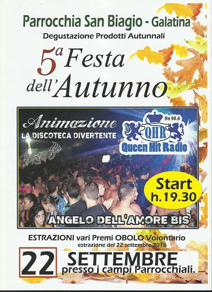 FESTA D'AUTUNNO