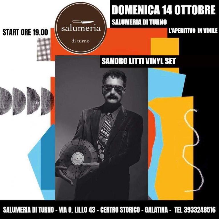 Aperivinyl set with Sandro Litti