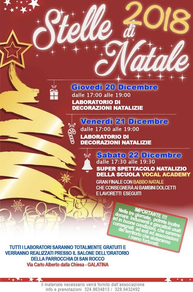 Stelle di Natale 2018