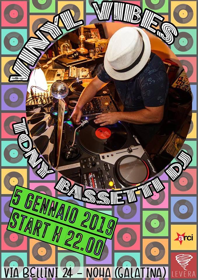 Vinyl Vibes con Tony Bassetti dj