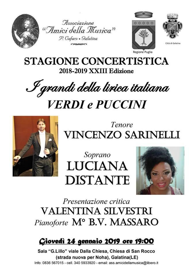 I grandi della lirica italiana Verdi e Puccini