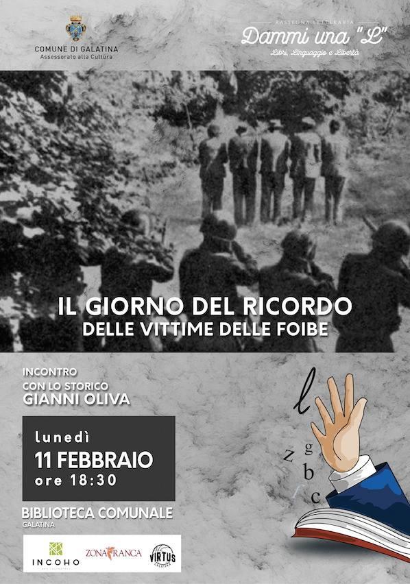 Il giorno del ricordo delle vittime delle foibe