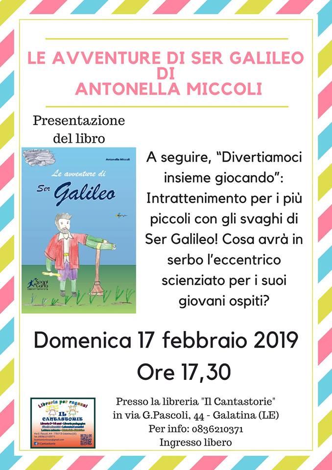 Presentazione Libro: Le Avventure di Ser Galileo