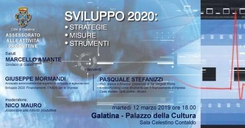 SVILUPPO 2020. Strategie, misure, strumenti.