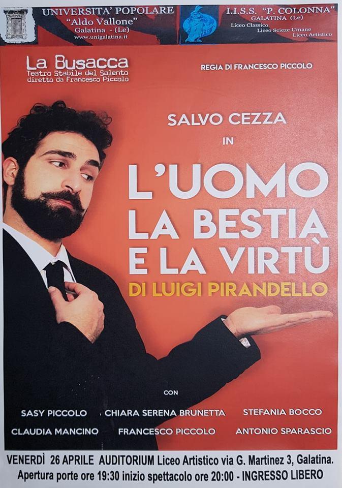 L'uomo, la  bestia e la virtù