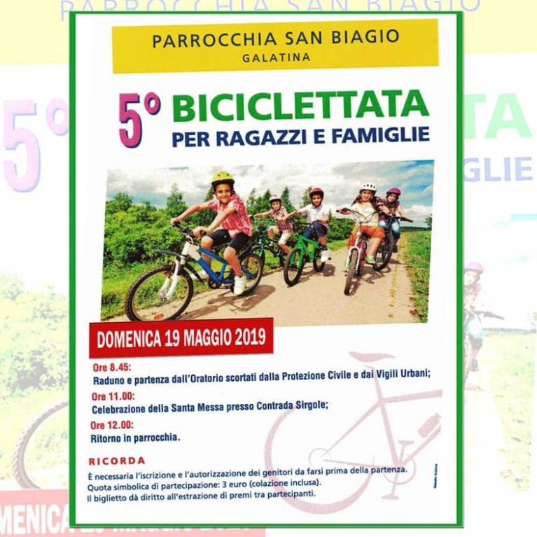 BICICLETTATA per ragazzi e famiglie