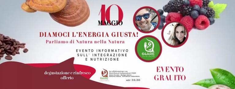 Evento informativo sull'integrazione e nutrizione