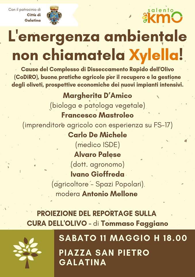 L'emergenza ambientale non chiametela Xylella!