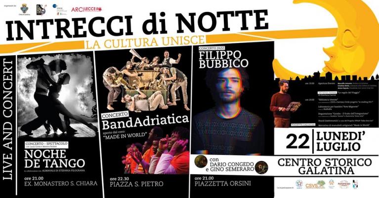 Intrecci di Notte - la Cultura unisce