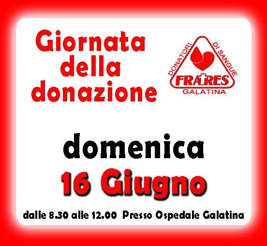 Giornata della Donazione 