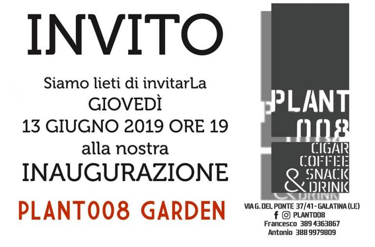 Inaugurazione Plant008 Garden